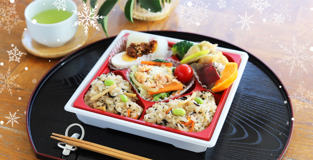 浜松パワーフード弁当シリーズ　22品目の風味豊かな　栄養はなまる弁当　冬の陣